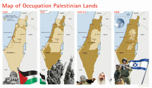 Kort (geografi)-Palæstina-palestine1.jpg