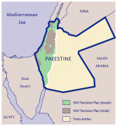 Kort (geografi)-Palæstina-PalestineMap.jpg