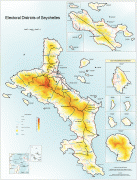 Kaart (kartograafia)-Seišellid-Seychelles-Electoral-Map.png