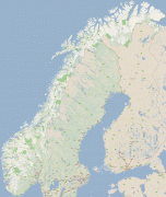 Карта (мапа)-Норвешка-norway.jpg
