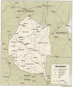 地図-スワジランド-Swaziland_19885.gif