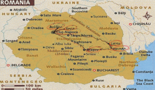 Географічна карта-Румунія-map-of-romania.jpg