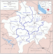 Kartta - Kosovo (Republic of Kosovo) - MAP[N]