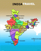 Kaart (cartografie)-India-India-map.jpg