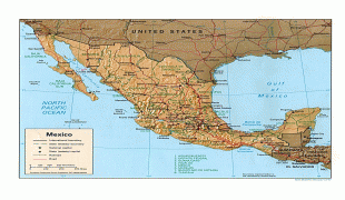 Ģeogrāfiskā karte-Meksika-mexico_rel97.jpg