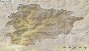 Kort (geografi)-Andorra-Andorra_relief_location_map.jpg