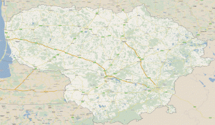 Kort (geografi)-Litauen-lithuania.jpg