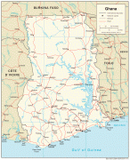 Kort (geografi)-Ghana-ghana_trans-2007.jpg