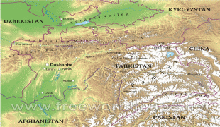 Bản đồ-Tát-gi-ki-xtan-tajikistan-map-physical.jpg