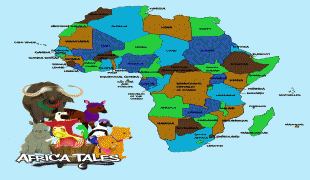 Karte (Kartografie)-Afrika-Africa-map.jpg