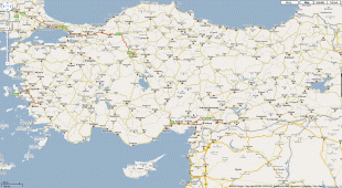 Kartta - Turkki (Republic of Turkey) - MAP[N]