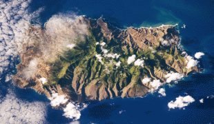 Kaart (cartografie)-Sint-Helena, Ascension en Tristan da Cunha-Saint_Helena_Island.jpg