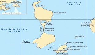 Kaart (cartografie)-Saint-Pierre en Miquelon-170-st-pierre-miquelon-map.gif