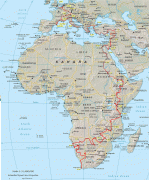 Kaart (kartograafia)-Aafrika-africamap-large.jpg