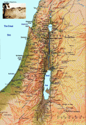 Географическая карта-Израиль-Israel-Map.jpg
