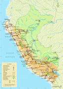 Kaart (cartografie)-Peru-Peru-Map.jpg