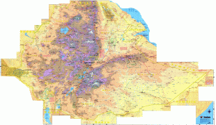 Географічна карта-Ефіопія-Ethiopia-Elevation-Map.jpg