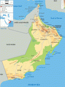 Географічна карта-Оман-Oman-physical-map.gif