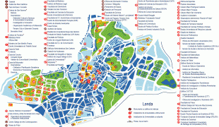 Bản đồ-Santiago-Santiago-de-Compostela-Tourist-Map.jpg