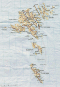 Географическая карта-Фарерские острова-Faroe%20Islands%20%20Map.jpg