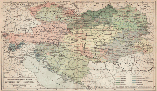 Kort (geografi)-Østrig-Ethnographic-map-of-Austria-Hungary-1906.jpg