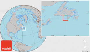 Kaart (cartografie)-Saint-Pierre en Miquelon-shaded-relief-location-map-of-saint-pierre-and-miquelon-gray-outside.jpg
