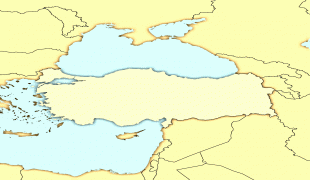 Karte (Kartografie)-Türkei-Turkey_map_modern.png
