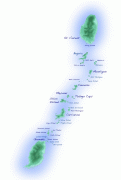 Kort (geografi)-Saint Vincent og Grenadinerne-Grenadines_Map.jpg