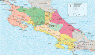 Kaart (kartograafia)-Costa Rica-map-costa-rica.jpg