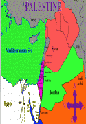 Kort (geografi)-Palæstina-map-of-palestine.jpg