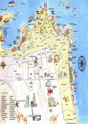 Kaart (cartografie)-Koeweit (stad)-citymap.jpg