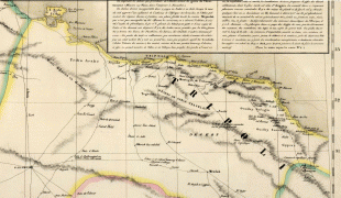 Kort (geografi)-Tripoli-tripoli-1827-map.jpg