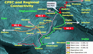 Kaart (kartograafia)-Dera Ismail Khan Airport-CPEC%2BWest.png
