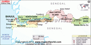 Carte géographique-Aéroport international de Banjul-gambia-political-map.jpg
