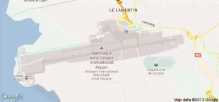Географічна карта-Martinique Aime Cesaire International Airport-FDF.png
