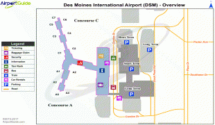 Bản đồ-Sân bay quốc tế Des Moines-6812b4ccef9f560d068ce13e8a76bf69.png